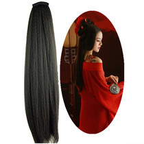 Xinyi ancient costume new wig Hanfu replacement Volume single head one piece of hair row hair row hair row hair song hair straight hair film