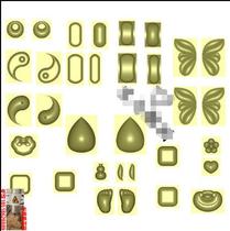 Multiple features ring surface map ring board engraved map jdp relief map gray map wood carving map computer carving