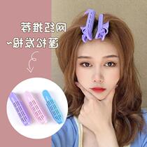 Hair Root Fluffy Clip Air Liu Hai Fixed Hairpin Disc Hair head fluffy curly hair cylinder sloppy curly hair viner