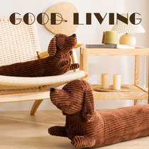 Dachshund dog pillow long pillow bed boyfriend sleeping leg pillow living room sofa female cute doll doll