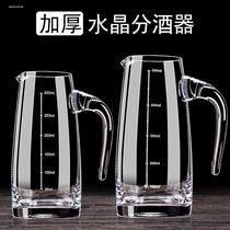 Glass sub-pot winemaker Home Wine Pot Mouthwatering Cups Thickened Wine Taverless Wine Glasses Hotel With Inverted White Wine Tavern Wine