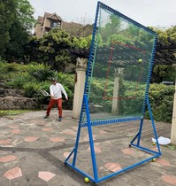 Mobile tennis wall net Counter practice Wall rebound tennis rebound net Mobile tennis trainer