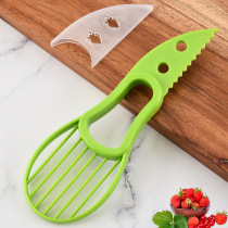 Creative Avocado Cutter Kiwi Cutter Core remover Three-in-one avocado cutter Multi-function avocado knife
