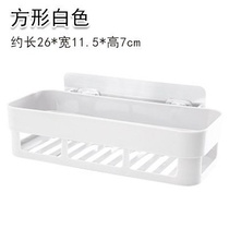  ~Waterproof kitchen toilet pvc bathroom shelf Triangle separator nail-free shelf Waterproof kitchen wall 