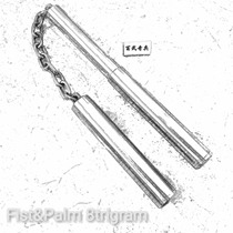 All-titanium alloy TC4 telescopic nunchaku custom stainless steel 304 nunchaku actual combat collection practice performance portable