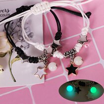Luminous Bracelet Men and Women Luminous Couple Bracelet Couple Bracelet Female Simple Korean Bracelet Female Bracelet Female