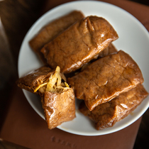 Rong Rui and dried bamboo shoots dried bean snack food afternoon tea snack snacks dried tofu 1 bag