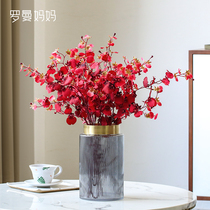 Roman Mom Nordic light extravagant Dance Lan emulation Venelation Flowers Bouquet Home Living Room Table table Decorative Pendulum