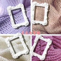 (Xixi grocery store)Mini small photo frame resin accessories DIY phone case material Earrings jewelry