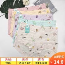 Billion darling underwear womens organic cotton panda underwear pure cotton oversized edition XXL fat MM clean cotton shorts