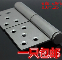 4 5*1 6 Not polished medium-large entry fire door stainless steel flag-shaped release hinge factory direct sales