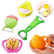 Stainless steel garlic garlic press mashed garlic kitchen set grater egg beater apple slicer peeler Peeler