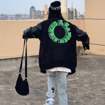 Coat Women 2021 Spring and Autumn New fff joint baseball uniform loose Joker ins tide fried street coat couple jacket