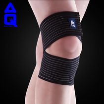 AQ Knee Bracket Knee Joint Strap Exercise Gym Running Ride Meniscus Professional Protection for Men and Women