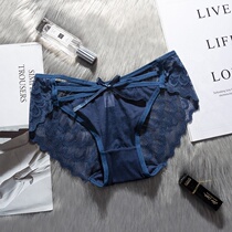 Spice Briefs Sexy Emotional Campus Lingerie Lace Mid Waist Lifting Hip Triangle Pants Passion Riot Pure Desire Transparent Clairvoyant