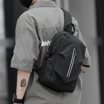 Casual Mens Bag Boomer Chest Bag Multifunction Backpacks Minimalist Trend Diagonal Satchel Riding Sport Postman Bag Single Shoulder Bag