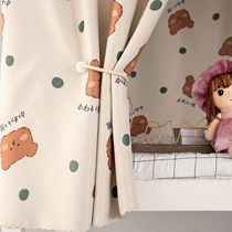 Dormitory mosquito net bed curtain one-piece strong shading bunk universal Nordic style pink summer accommodation girls widen