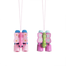 Children's cartoon telescope toy caterpillar with lanyard outdoor scientific insect observation exported to UK