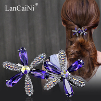 Hairclip top clip headwear edge clip Korean adult simple Joker elegant lady hair accessories horizontal clip small hairpin accessories