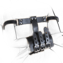 SM leather anti-back bondage cuffs sex adult products alternative toys binding arm wrist cuffs couple utensils