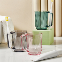 Wash Mouth Cup Sub toothbrush cup Creative Jane Tooth Brushing Cup Suit Couple Children a three-four-mouth plastic tooth cylinder
