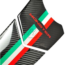 Ducati 3D motorcycle fuel tank stickers fish bone stickers 600 620 696 750 821 900 protection decals