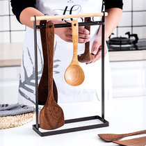 Pan Shovel Subrack Kitchen Cookware Floor Hanging Spoon Scoop Shelving Shelving Shelving Shelving Shelving Rack shelf Rack Placing Spoon