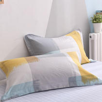 Agleia 100% Cotton Pillow Case Single Double Student Dormitory Pillow Case 48x74cm Pillow Case