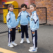 Kindergarten Garden Clothing Spring Autumn Load Garden Photos Clothing Children Class Clothes Elementary School Childrens School Uniform Suit Sports Three Sets
