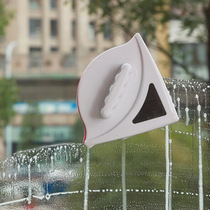 Window cleaning window cleaning tool glass wiping double-sided scrubbing artifact household double-layer hollow strong magnetic scrape