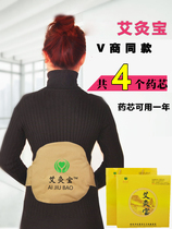 Electric moxibustion treasure moxibustion hot pack waist warm Palace household moxibustion pack replacement core fragrance inner