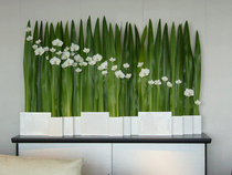 Hotel Lobby Floor Decoration Floral Swing Piece Emulation Flower Arrangement Mall Designer Sales Office Combination Suit Fake Flowers