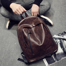 Hong Kong IT trend new fashion backpack travel shoulder luggage Korean mens bag backpack student bag