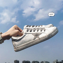 Summer Han Edition Trend Little White Shoes Students Board Shoes Couple Canvas Shoes Stars Little Dirty Shoes Low Bunch Original Sumen Shoes