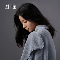 (Live exclusive)Tuqiang bath towel female summer household than pure cotton water absorption quick-drying oversized couple thin towel men