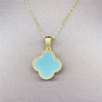 XL498 clover necklace