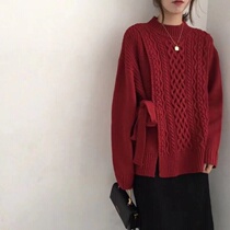 2022 new spring and autumn knitwear ladies 100 hitch long sleeve blouses outside wearing cover headsweaters hooded sweater jacket