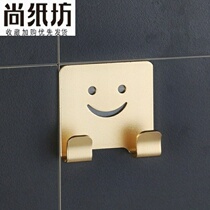 Punch-free bedside bracket charging toilet wall hanging toilet creative mobile phone shelf Wall bedside bedroom