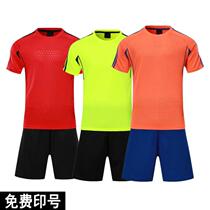 Summer new short sleeves CUHK boys sportswear childrens football clothes suit teenagers toddlers customised