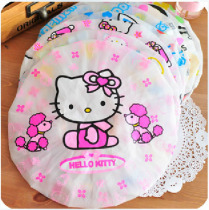 Hello Kitty cute cartoon children childrens shower cap waterproof big child bath dry hair cap baby ear protector shampoo hat