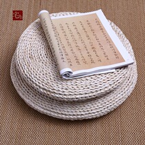 Futon cushion straw Meditation meditation mat tatami bay window cushion thick cushion Kang table matching