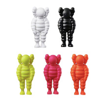 KAWS WHAT PARTY Michelin Snacking Double Color Festival Gift Top Play Accessories