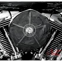 Harley motorcycle rainy day riding car wash using air filter waterproof cover American RSD air filter rain cover