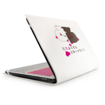 2019 new notebook cover cover protective cover Cartoon laptop dust cover cute leather computer cover