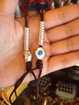 Buddhist chanting counter rosary bells pestle counter 925 sterling silver handmade Buddhist supplies (large)