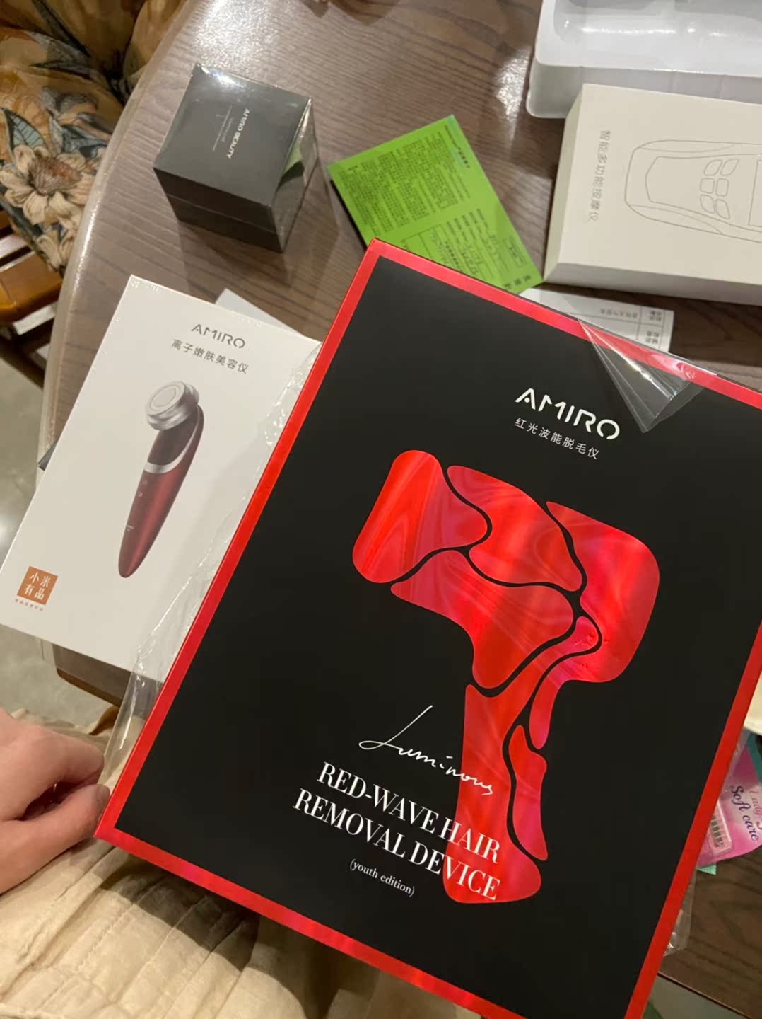 AMIRO红光波脱毛仪新手小白使用爆料，入手必看