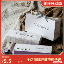 Mid-Autumn Moon Cake Box 3-grain egg crisp box cactus packaging box tote bag snowflake crisp nougat box
