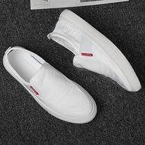 Tide brand small white shoes men 2020 new breathable one pedal leisure lazy loafers loafers Korean trend Joker cloth shoes