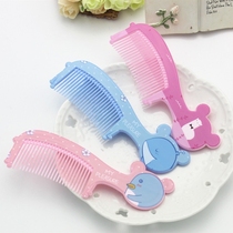 Childrens comb baby comb Princess cute little close comb girl cartoon Mickey Han fan comb easy to carry