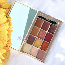 oushuu bouquet lasting Fun 12 color eye shadow disc female matt pearly waterproof and anti-perspiration